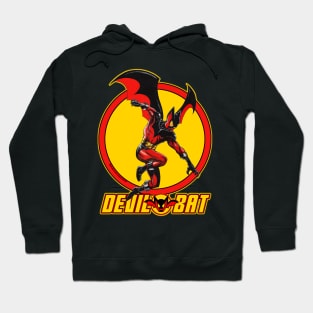 Devil Bat by Vance Capley Hoodie